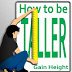 How To Be Tall - Gain Height by Proper Stretching and Exercise